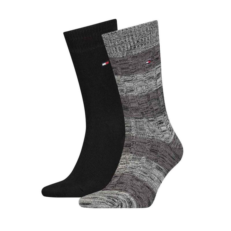 TH Mens Cotton Socks 2 Pairs - 701220236 - TOMMY HILFIGER