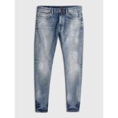 HOUSTON TAPERED DISTRESSED JEANS - MW0MW31106 - TOMMY HILFIGER