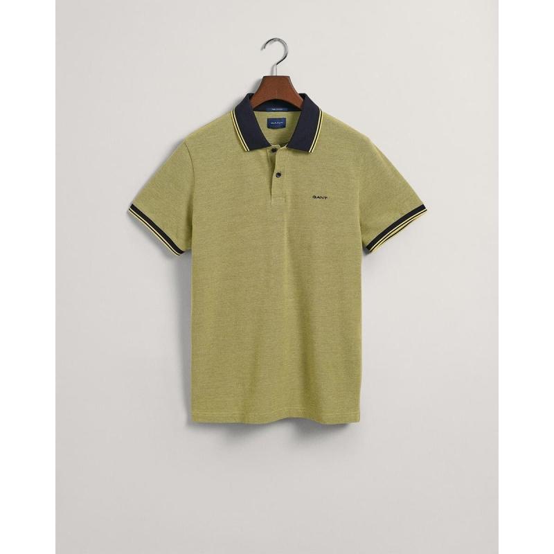 GANT 4-Color Oxford Piqué Polo Shirt - 3G2057029