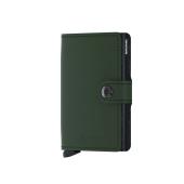 MINIWALLET MATTE - 9@MM – GREEN – BLACK - SECRID