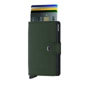 MINIWALLET MATTE - 9@MM – GREEN – BLACK - SECRID