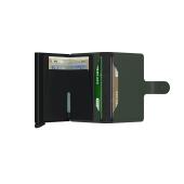 MINIWALLET MATTE - 9@MM – GREEN – BLACK - SECRID