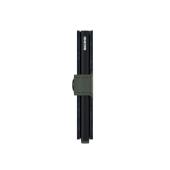 MINIWALLET MATTE - 9@MM – GREEN – BLACK - SECRID