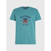 TH MONOGRAM EMBROIDERY LOGO T-SHIRT - MW0MW30043 - TOMMY HILFIGER