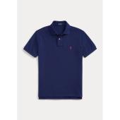 Custom Slim Fit Mesh Polo Shirt - 5@710782592008 - POLO RALPH LAUREN