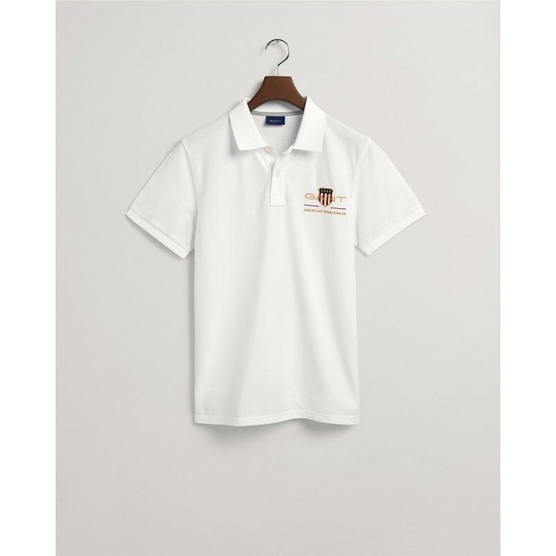 GANT Archive Shield cotton-piqué polo shirt - 5@3G2002014