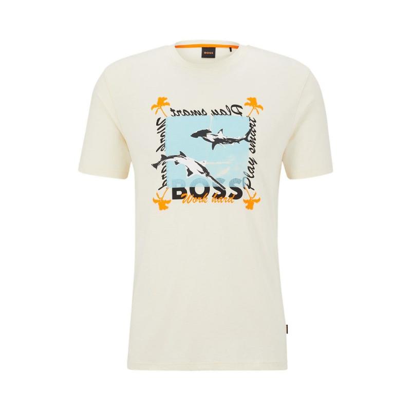 JERSEY TeeShark - 50491716 - BOSS