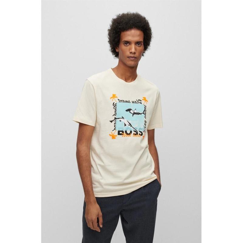 JERSEY TeeShark - 50491716 - BOSS