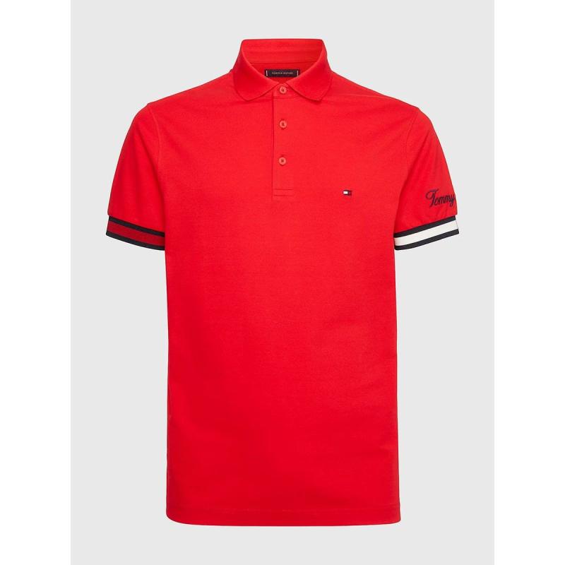 SLIM FIT SIGNATURE LOGO POLO - MW0MW30764 - TOMMY HILFIGER