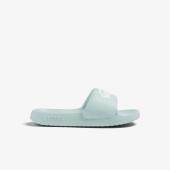 Women's Lacoste Croco 1.0 Synthetic Slides - 37-45CFA00022L5 - LACOSTE