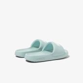 Women's Lacoste Croco 1.0 Synthetic Slides - 37-45CFA00022L5 - LACOSTE