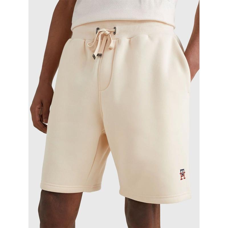 FLEECE MONOGRAM SWEAT SHORTS - MW0MW30032 - TOMMY HILFIGER