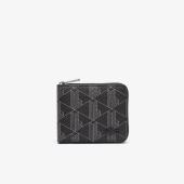 Men's Monogram Zip Billfold - 9@3NH4005LX - LACOSTE