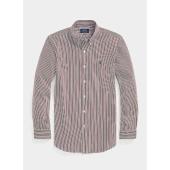 Custom Fit Striped Stretch Poplin Shirt - 6@710865768007 - POLO RALPH LAUREN
