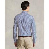 Custom Fit Striped Stretch Poplin Shirt - 710867364008 - POLO RALPH LAUREN