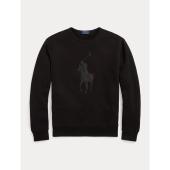 Leather-Pony Fleece Sweatshirt - 710920221001 - POLO RALPH LAUREN