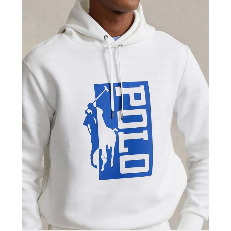 Big Pony Logo Double-Knit Hoodie - 710909595002 - POLO RALPH LAUREN