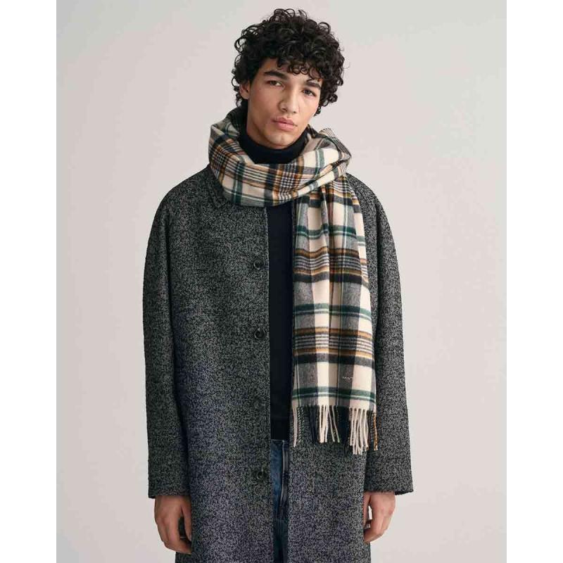 Woven Checked Scarf - 3G9920209 - GANT