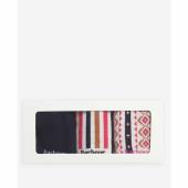 Barbour Claudia Fairisle Sock Gift Set - LGS0090 - BARBOUR