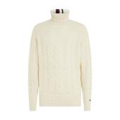 DC CABLE ROLL NECK - MW0MW33081 - TOMMY HILFIGER