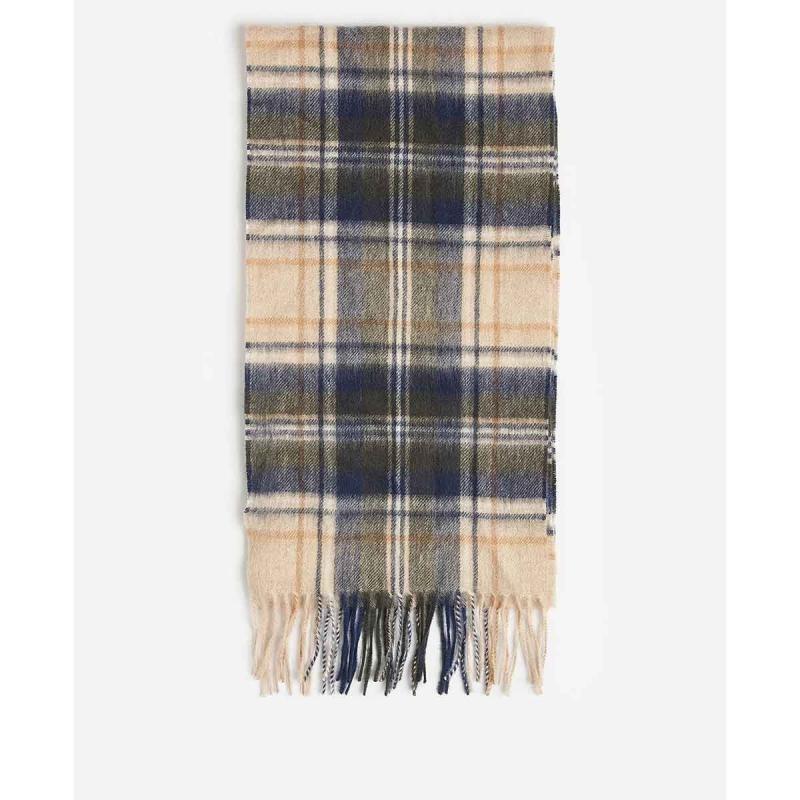 Barbour New Check Tartan Scarf - 6@USC0137 - BARBOUR