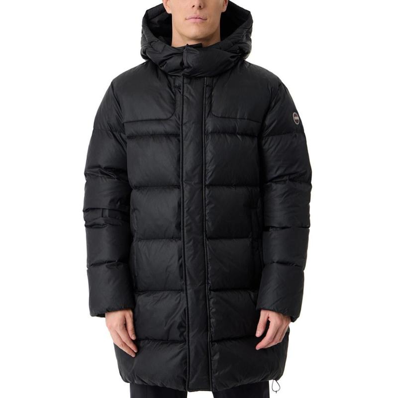 WAXED HOODED DOWN JACKET - 12803XW - COLMAR