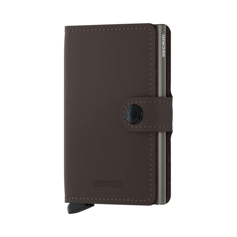 MINIWALLET MATTE - 9@MM – TRUFFLE - SECRID