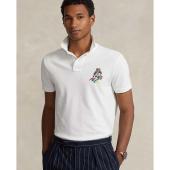 Custom Slim Fit Polo Bear Polo Shirt - 710853312023 - POLO RALPH LAUREN