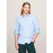 FLEX TEXTURED GINGHAM SF SHIRT - MW0MW33764 - TOMMY HILFIGER