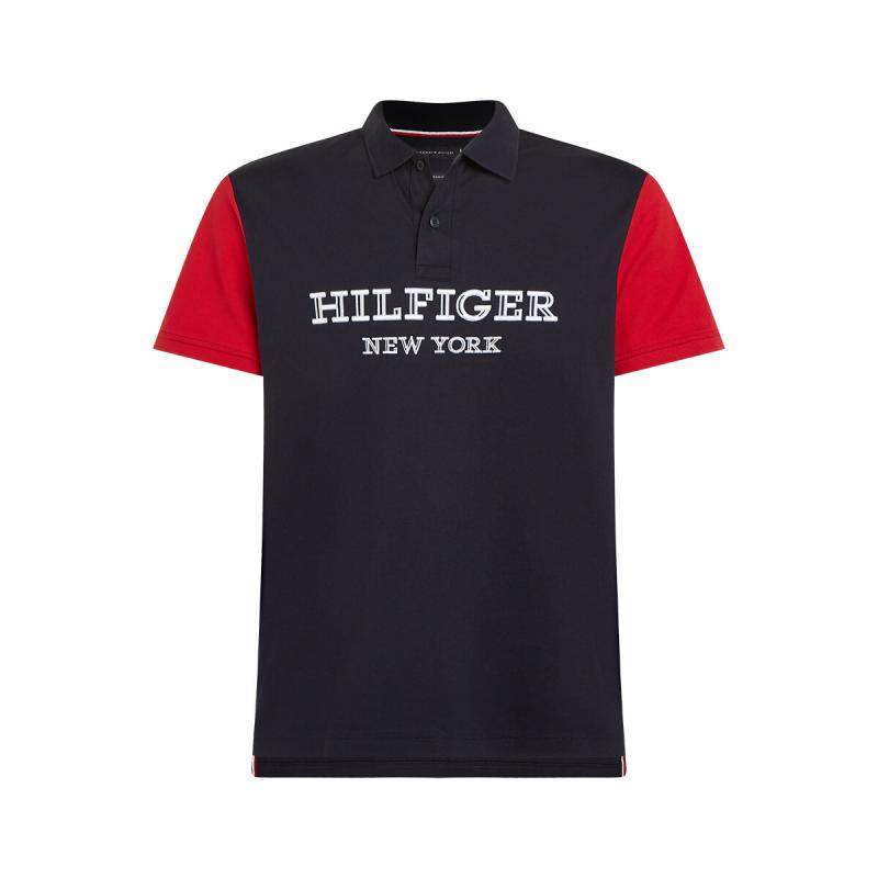 MONOTYPE COLOURBLOCK REG POLO - MW0MW34751 - TOMMY HILFIGER