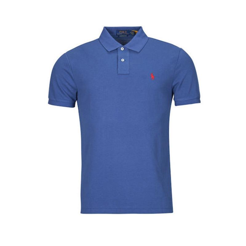 Custom Slim Fit Mesh Polo - 710680784345 - POLO RALPH LAUREN