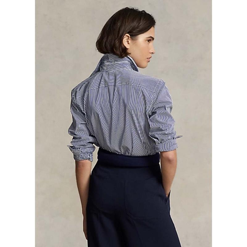 Classic Fit Striped Cotton Shirt - 211891379001 - POLO RALPH LAUREN