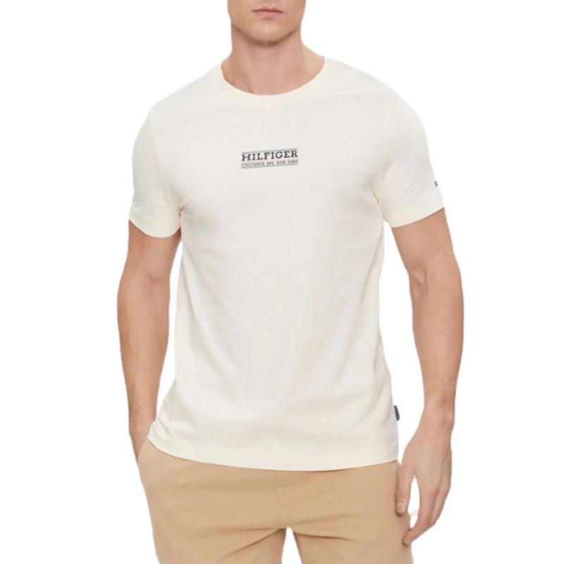 SMALL HILFIGER TEE - MW0MW34387 - TOMMY HILFIGER