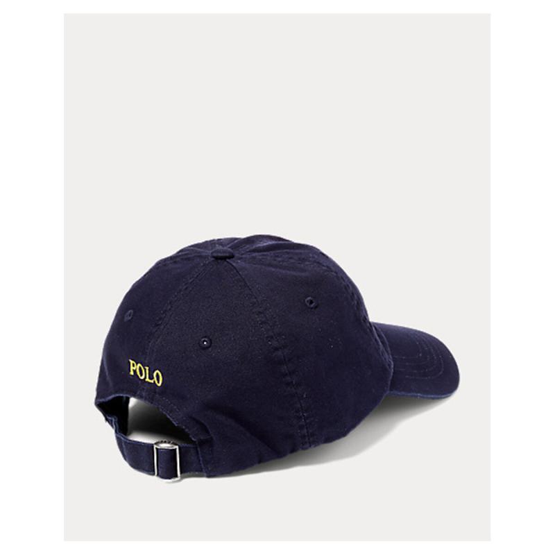 Cotton Chino Baseball Cap - 7@710548524006 - POLO RALPH LAUREN