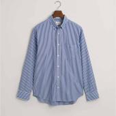Regular Fit Striped Poplin Shirt - 7@3G3000130 - GANT