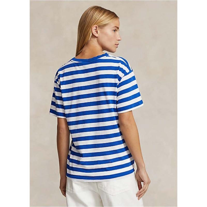 Striped Cotton Jersey Crewneck Tee - 211924295001 - POLO RALPH LAUREN