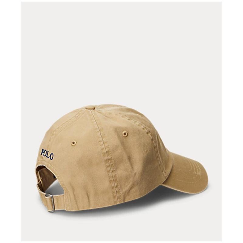 Cotton Chino Baseball Cap - 710548524005 - POLO RALPH LAUREN