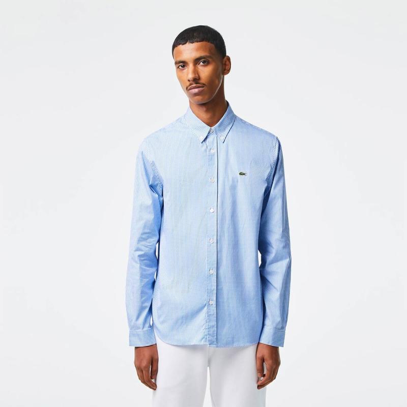 Ανδρικό Premium Cotton Πουκάμισο Regular Fit - 7@3CH2932 - LACOSTE