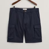 Relaxed Fit Twill Cargo Shorts - 3G205069 - GANT
