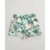 Hawaiian Print Swim Shorts - 3G922416008 - GANT