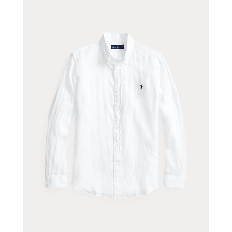 Slim Fit Linen Shirt - 710829443002 - POLO RALPH LAUREN