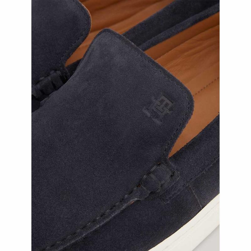 CASUAL HILFIGER SUEDE LOAFER - FM0FM04985 - TOMMY HILFIGER