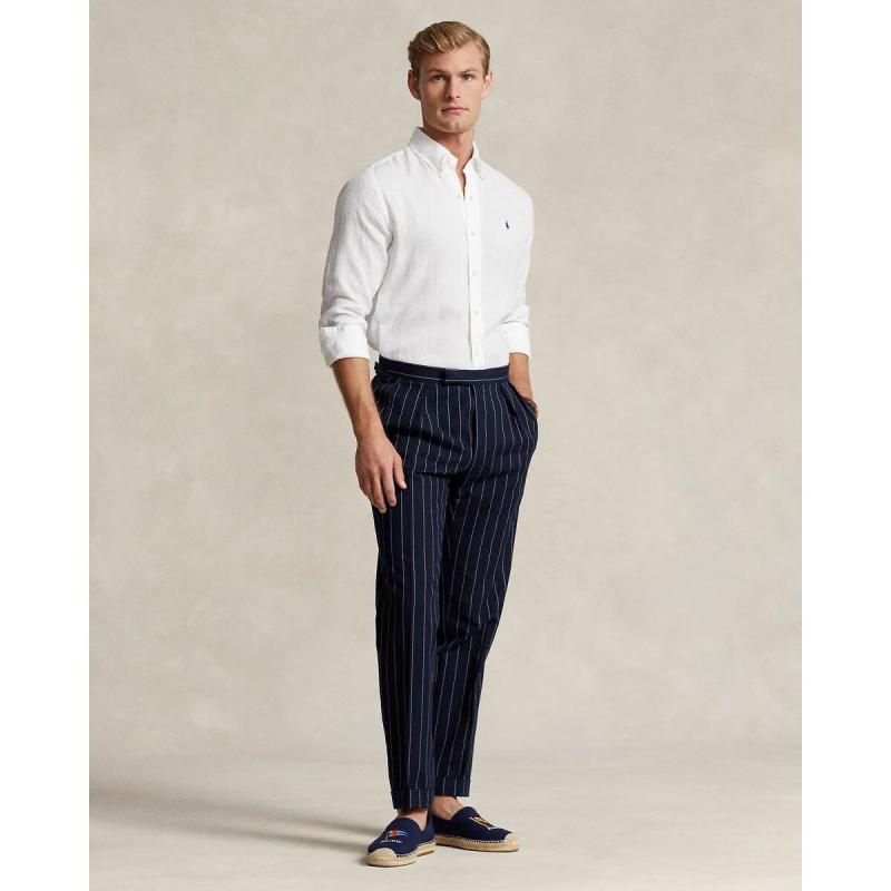 Slim Fit Linen Shirt - 710829443002 - POLO RALPH LAUREN