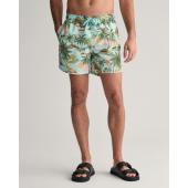 Hawaiian Print Swim Shorts - 3G922416008 - GANT