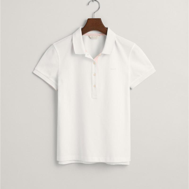 Contrast Collared Piqué Polo Shirt - 3GW4200828 - GANT