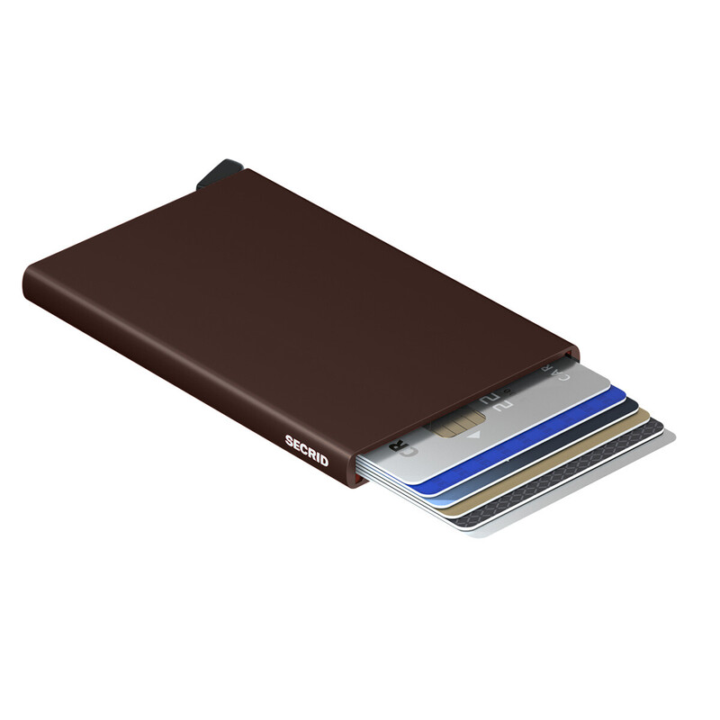 CARD PROTECTOR - 9@C – BROWN - SECRID