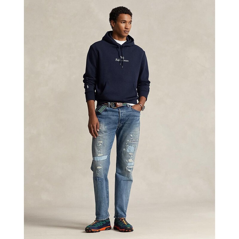 Logo Double-Knit Hoodie - 710936586002 - POLO RALPH LAUREN