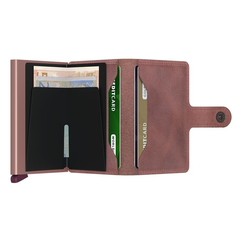 MINIWALLET VINTAGE - 9@MV – MAUVE - SECRID
