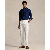 Custom Fit Stretch Poplin Shirt - 8@710928255001 - POLO RALPH LAUREN