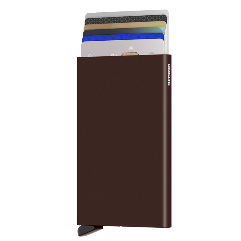 CARD PROTECTOR - 9@C – BROWN - SECRID